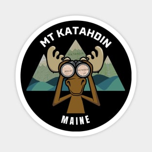 Mt Katahdin Moose Binoculars - Dark Shirts Magnet